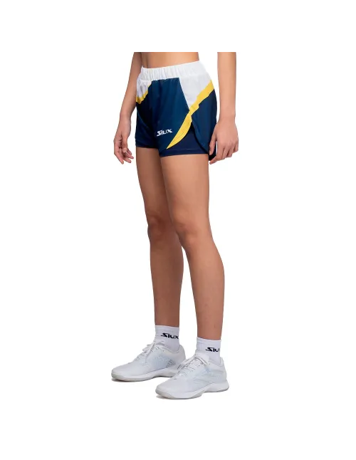 SHORT SIUX WOMAN CAMPUS YELLOW | Ofertas de pádel
